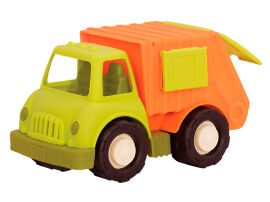 Акция на Баттатомобіль Battat Еко-сміттєвоз лайм-помаранч (BX2245D) от Будинок іграшок