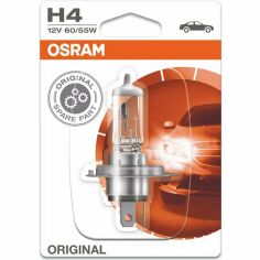 Акция на Лампа Osram галогеновая 24V H4 75/70W P43T Original Line (OS_64196) от MOYO
