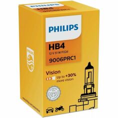 Акция на Лампа Philips галогеновая 12V Hb4 51W P22D Vision +30% (PS_9006_PR_C1) от MOYO