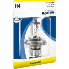 Акция на Лампа Narva галогеновая 24V H4 75/70W P43T (NV_48892.1B) от MOYO