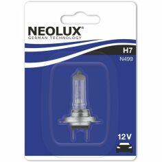 Акція на Лампа Neolux галогеновая 12V H7 55W Px26D Standard (NE_N499-01B) від MOYO