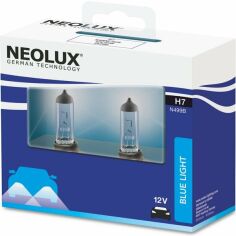 Акция на Лампа Neolux галогеновая 12V H7 55W Px26D Blue Light Duobox (2шт) (NE_N499_B-SCB) от MOYO