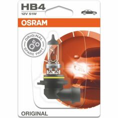 Акция на Лампа Osram галогеновая 12V Hb4 51W P22D Original Line (OS_9006-01B) от MOYO