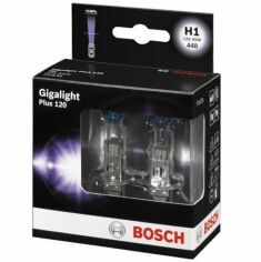 Акція на Лампа Bosch галогеновая 12V H1 P14.5S Gigalight Plus 120 (2шт) (BO_1987301105) від MOYO