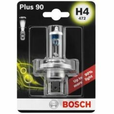 Акция на Лампа Bosch галогеновая 12V H4 P43T Plus 90 (BO_1987301077) от MOYO