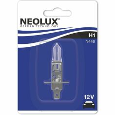 Акция на Лампа Neolux галогеновая 12V H1 55W P14.5S Standard (NE_N448-01B) от MOYO