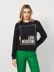 Акція на Світшот жіночий Love Moschino 11285 38 (44) Чорний від Rozetka