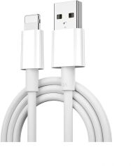 Акция на Wiwu Usb Cable to Lightning Classic 2.4A 1.2m White (WI-C006) от Y.UA