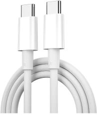 Акція на Wiwu Cable USB-C to USB-C Classic 100W 1.2m White (WI-C008) від Y.UA