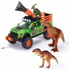 Акция на Игровой набор Dickie Toys Охота на динозавров Внедорожник (3837026) от Stylus