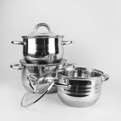 Акция на Набор посуды 6 предметов Maestro MR3513-6L от Podushka