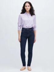 Акція на Джинси Slim Fit жіночі Uniqlo 645743004 24-32 Сині від Rozetka