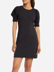 Акция на Сукня-футболка коротка літня жіноча Calvin Klein 544237649 12 (L) Чорна от Rozetka