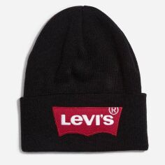 Акція на Шапка чоловіча Levi's 354621281 One Size Чорна від Rozetka
