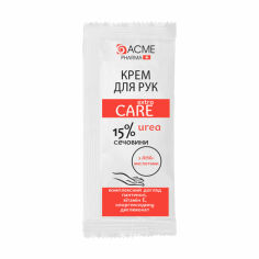 Акция на Зволожувальний крем для рук Acme Pharma Extra Care з вмістом сечовини 15%, 3 мл от Eva