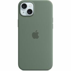 Акция на Чехол Apple для iPhone 15 Plus Silicone Case with MagSafe Cypress (MT183ZM/A) от MOYO