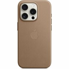 Акция на Чехол Apple для iPhone 15 Pro FineWoven Case with MagSafe Taupe (MT4J3ZM/A) от MOYO