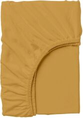 Акція на Простирадло на резинці Cosas Curcuma Гірчичний 160x200 + 30 см від Rozetka
