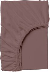 Акція на Простирадло на резинці Cosas Mousse Шоколад 160x200 + 30 см від Rozetka