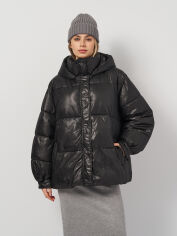 Акція на Куртка жіноча Reserved 1055H-99X 42 Чорна від Rozetka