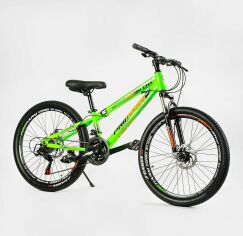 Акція на Велосипед спортивний Corso Primary 24" зелений (PRM-24632) від Y.UA