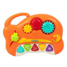 Акція на Музична іграшка Baby Team Забавка помаранчева (8645/1) від Будинок іграшок