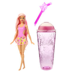 Акція на Лялька Barbie Pop Reveal Соковиті фрукти Полуничний лимонад (HNW41) від Будинок іграшок