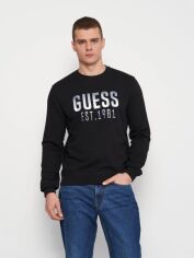 Акция на Світшот чоловічий Guess M4RQ08-KBK32-JBLK S Jet Black A996 от Rozetka