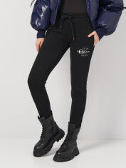 Акція на Спортивні штани жіночі Calvin Klein Jeans 11276 L (46) Чорні від Rozetka