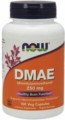 Акция на Now Foods Dmae 250 mg 100 Veg Caps от Y.UA