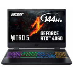 Акция на Ноутбук ігровий Acer Nitro 5 AN515-58 (NH.QM0EU.00E) Black от Comfy UA