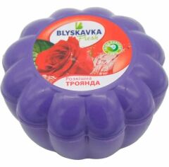 Акція на Освежитель воздуха гелевый Blyskavka Fresh Роскошная роза від MOYO
