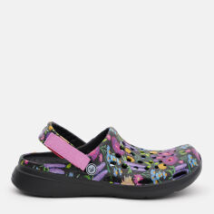 Акція на Жіночі крокси Joybees Modern Clog Graphic Painted Black Floral UAMCG.BPF. 35.5 (W5) 22.8 см Різнокольорові від Rozetka