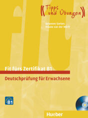 Акція на Fit fürs Zertifikat B1: Deutschprüfung für Erwachsene mit Audio-CD від Y.UA