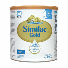 Акція на Дитяча суха молочна суміш Similac Gold 1, від 0 до 6 місяців, 400 г (Товар критичного імпорту) від Eva