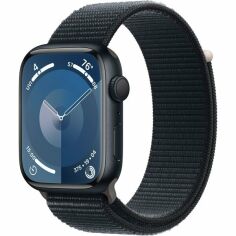 Акція на Смарт-часы Apple Watch Series 9 GPS 45mm Midnight Aluminium Case with Midnight Sport Loop від MOYO