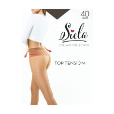 Акция на Колготки жіночі Siela Collant Collection Top Tension 40 Den, Tabaco, розмір 4 от Eva