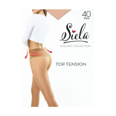 Акция на Колготки жіночі Siela Collant Collection Top Tension 40 Den, Daino, розмір 3 от Eva