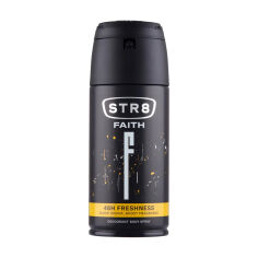 Акція на Парфумований дезодорант-спрей STR8 Faith 48H Freshness Deodorant Body Spray чоловічий, 150 мл від Eva