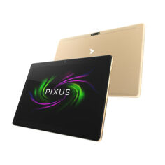 Акція на Уцінка - Планшет Pixus Joker 10,1 '' 4 / 64Gb LTE Gold + чохол від Comfy UA