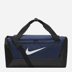 Акція на Спортивна сумка тканинна Nike ACDMY TEAM BKPK 2.3 DM3976-410 Темно-Синя/Чорна/Біла від Rozetka