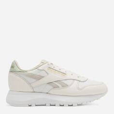 Акція на Жіночі кросівки Reebok Classic Leather GZ6425 40.5 (9.5US) 26.5 см Білі від Rozetka