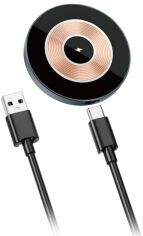 Акція на Wiwu Wireless Charger MagSafe 15W Wi-W008 Black для iPhone 15 I 14 I 13 I 12 series від Y.UA