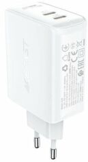 Акция на Acefast Wall Charger 2xUSB-C A29 GaN 50W White от Stylus