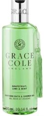 Акция на Гель для ванни та душу Grace Cole Grapefruit Lime & Mint 300 мл от Rozetka