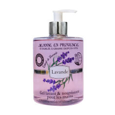 Акция на Рідке мило для рук Jeanne en Provence Lavander Лаванда, 500 мл от Eva