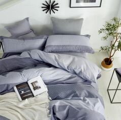 Акція на Комплект постільної білизни MirSon King Size 220х240 см 17-0613 Bartola Бязь від Rozetka