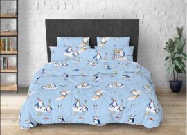 Акція на Підковдра MirSon King Size 220х240 см Ranforce Elite 17-0619 Funny penguins від Rozetka