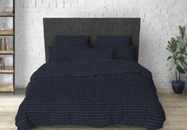 Акция на Простирадло на гумці MirSon 160x200 см Бязь 17-0611 Stripe Black от Rozetka