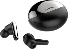 Акція на Навушники ColorWay TWS-3 Earbuds Black (CW-TWS3BK) від Rozetka